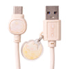 Cable de Carga Tipo C Beige