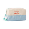 Bolso Bandolera Travel Together Azul