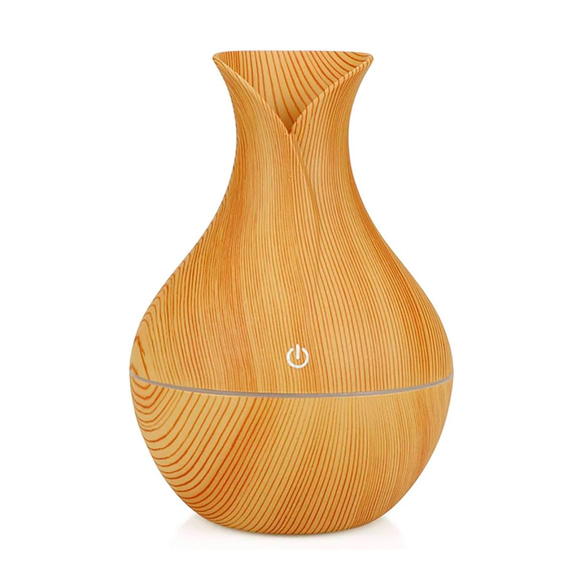 Humidificador Diseño Jarrón Estilo Madera (Modelos Aleatorios)