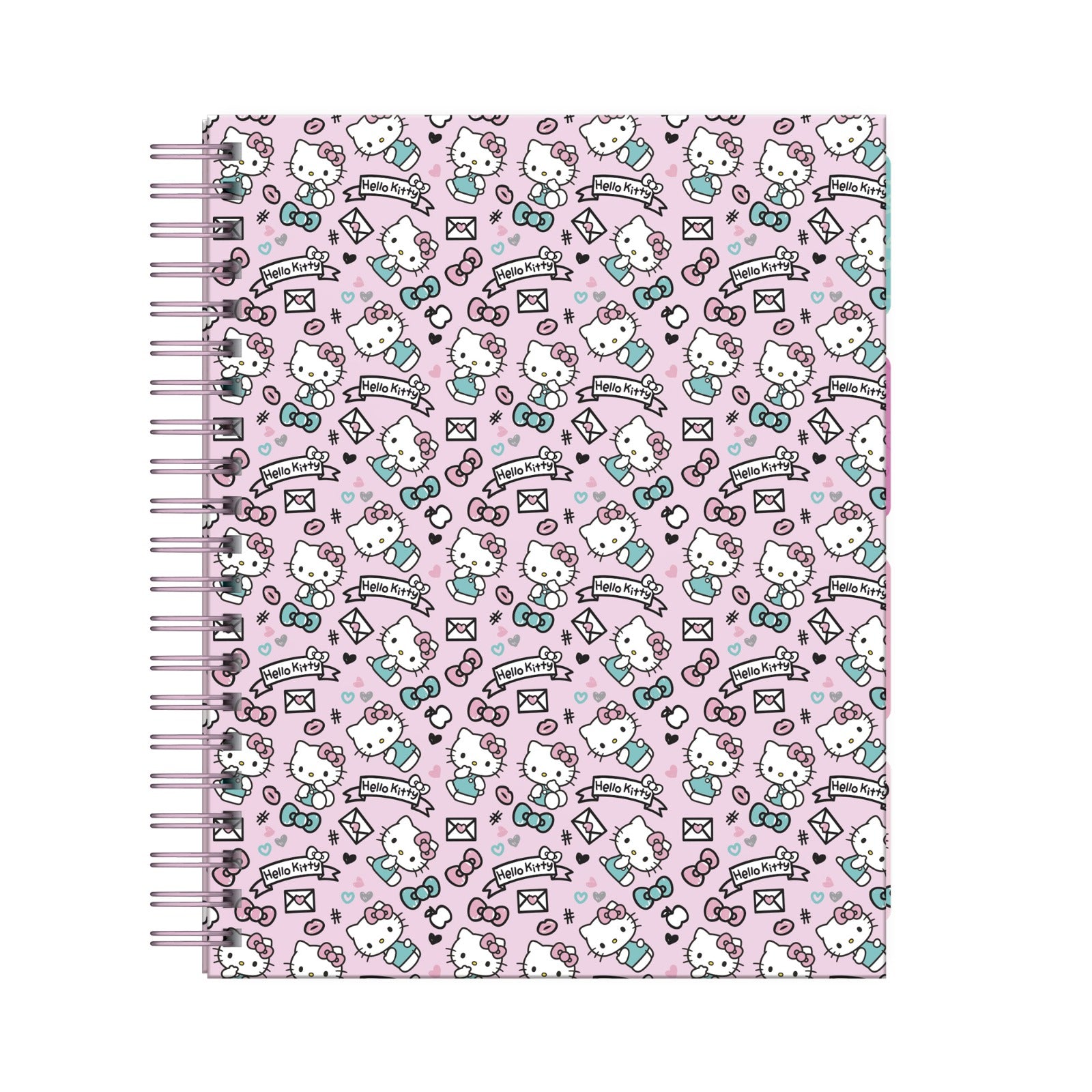 Cuaderno Tapa Dura Cuadriculado A4 160h Diseño Hello Kitty