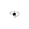 Anillo Plateado Estrella