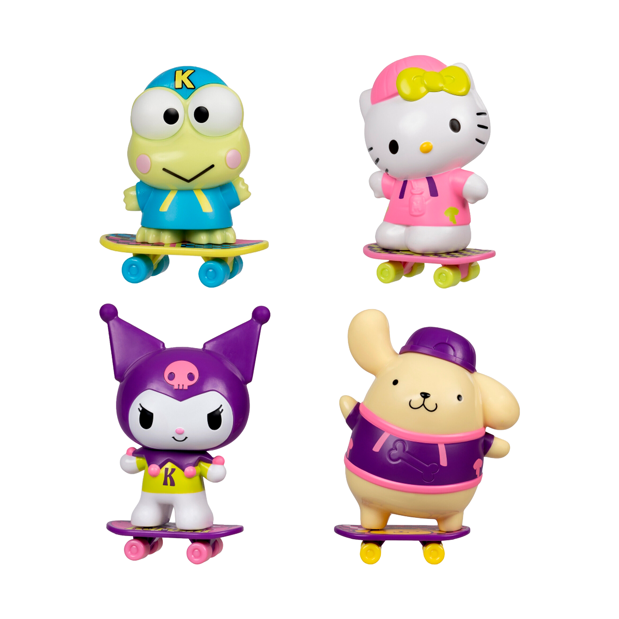 Figura de 10cm Modelo Diseño Diseño Hello Kitty, My Melody, Kuromi y Cinnamoroll