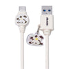 Cable de Carga Tipo C Diseño Panda Beige