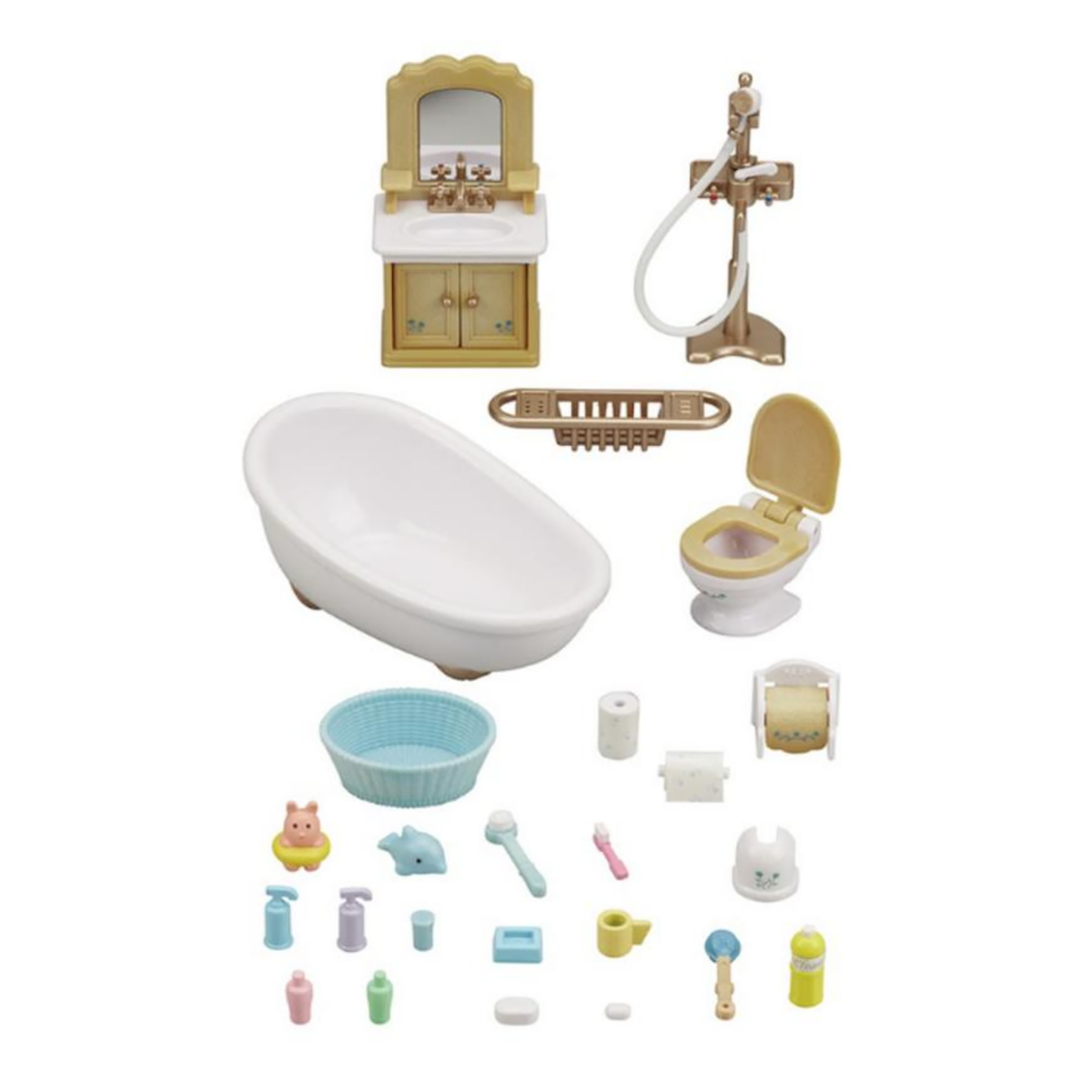 Juguete de Colección Silvanian Families Country Bathroom Set
