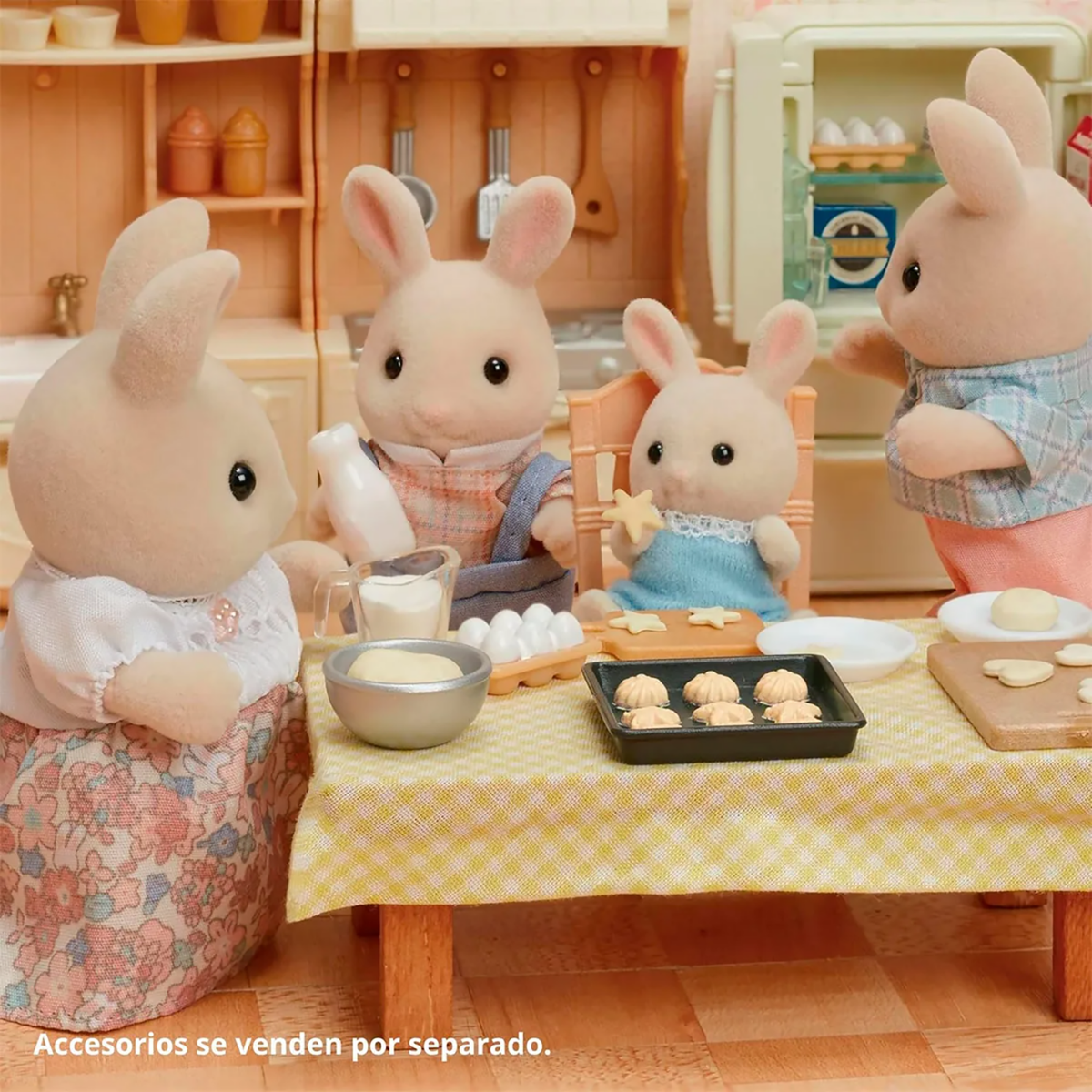 Juguete de Colección Silvanian Families Milk Rabbit Family