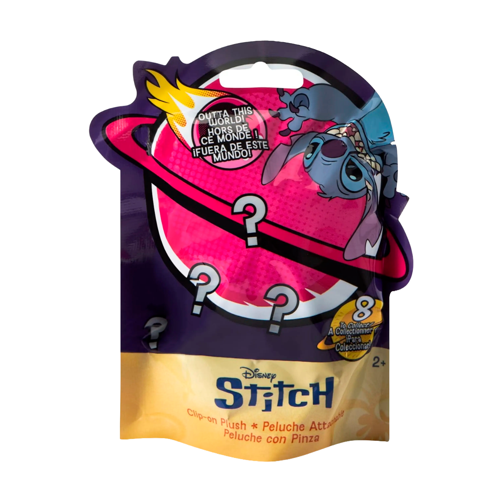 Juguete Sorpresa Stitch Outta This World Blind Capsule Bag Plush