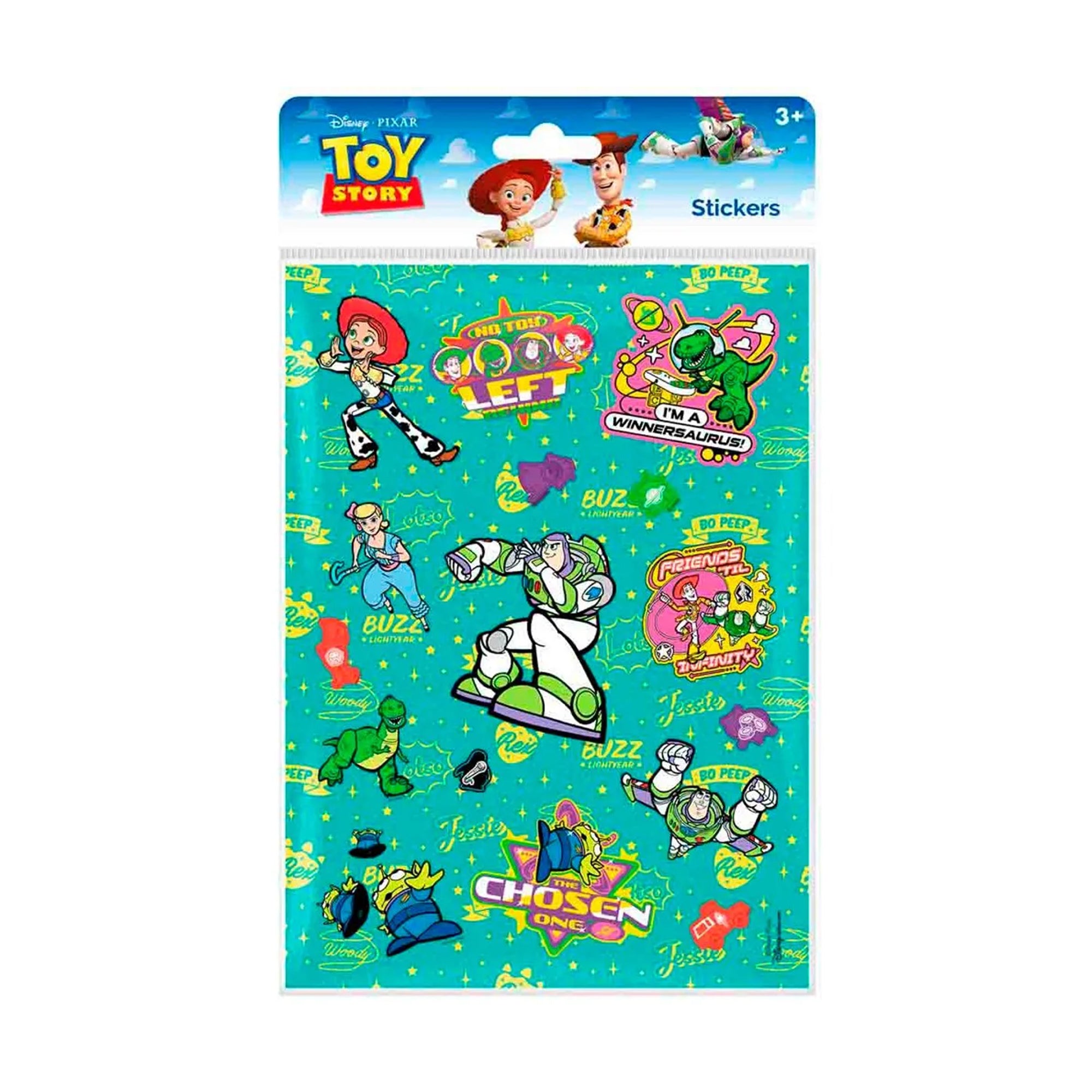 Stickers en Plancha Toy Story Modelos Variados