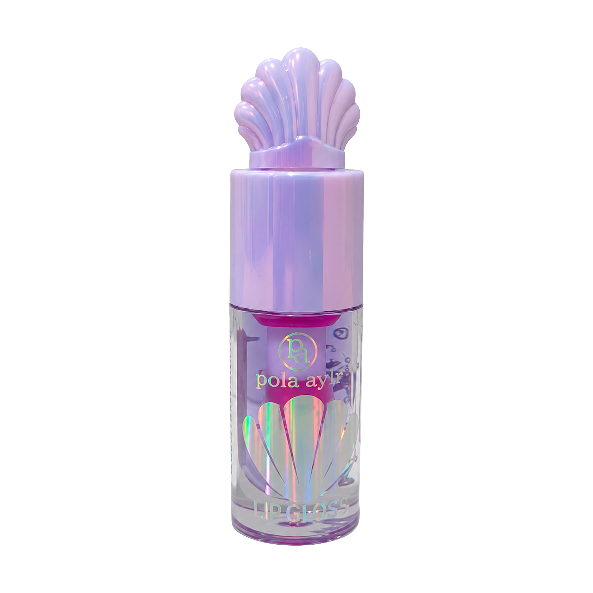 Brillo Labial Lip Gloss Shell & Heart Nossa