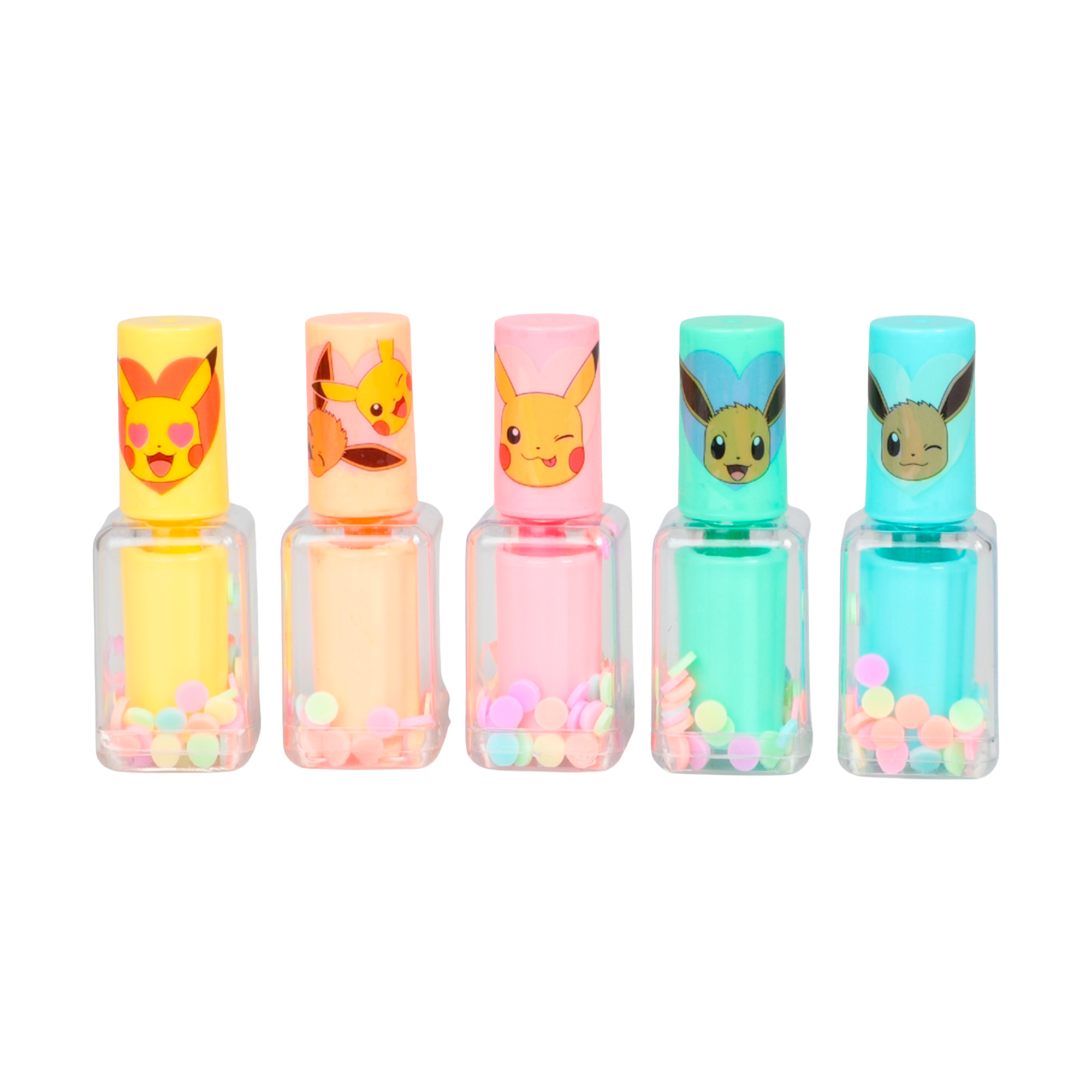 Pokémon – Set de 5 Marcadores / Resaltadores (Flower Collection)