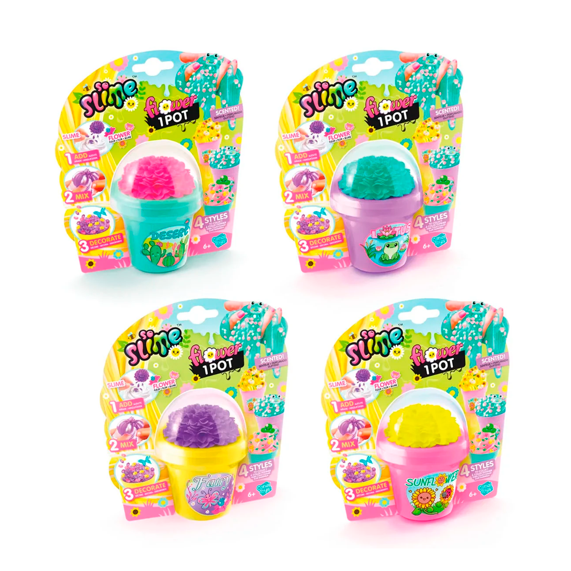 Slime Maceta de Flower