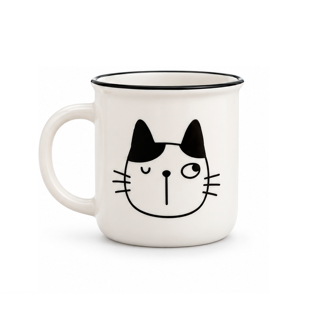 Taza Cute Cat Faces (Modelos Aleatorios)