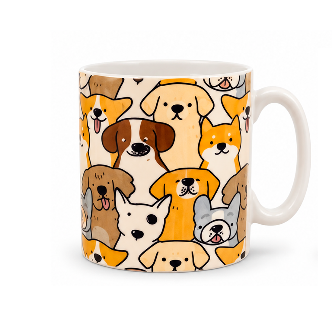 Taza Pets Fun Colors (Modelos Aleatorios)