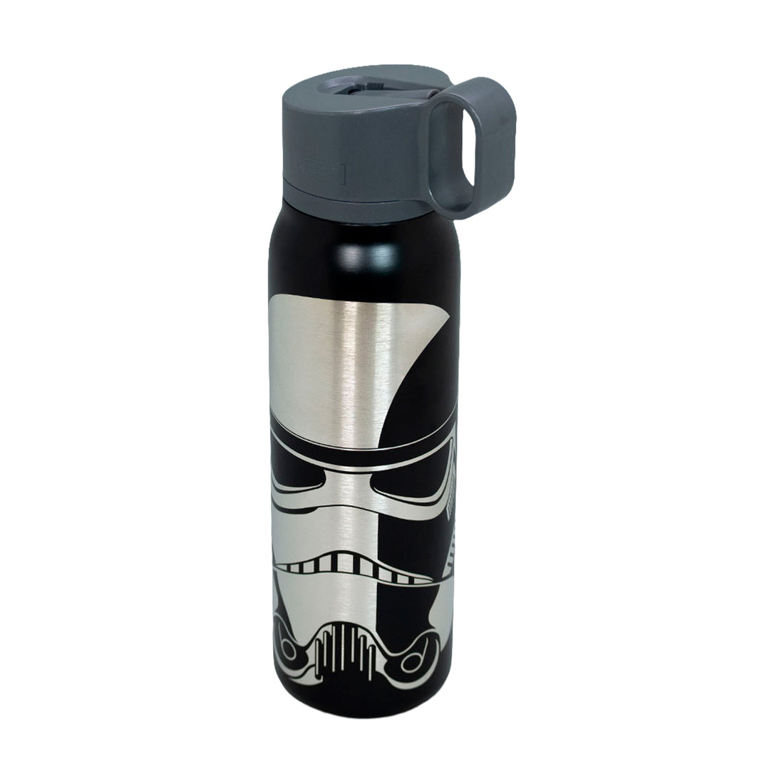 Botella Metálica Gancho Black Star Wars