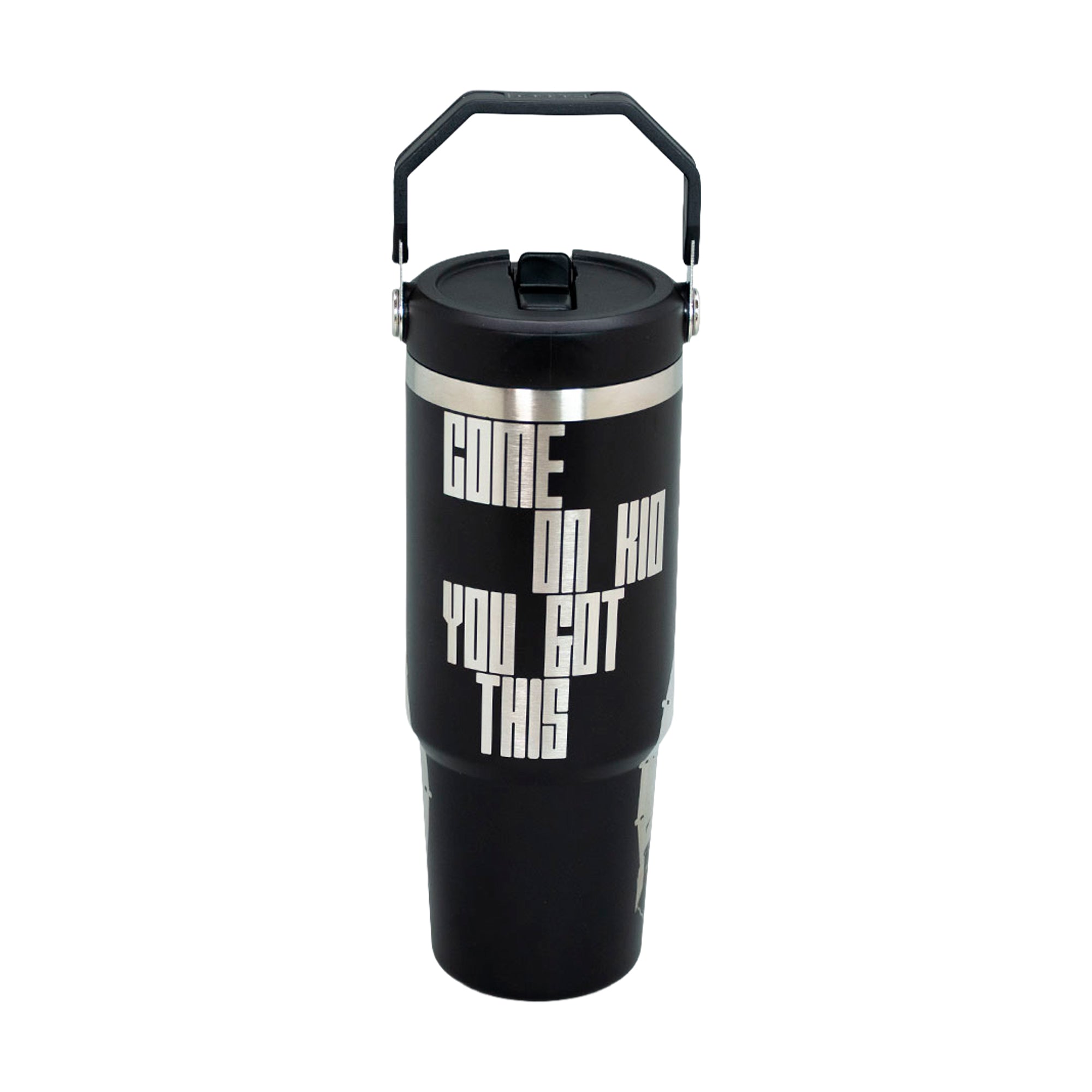 Botella Insulada Con Mango 850 Ml Black Star Wars