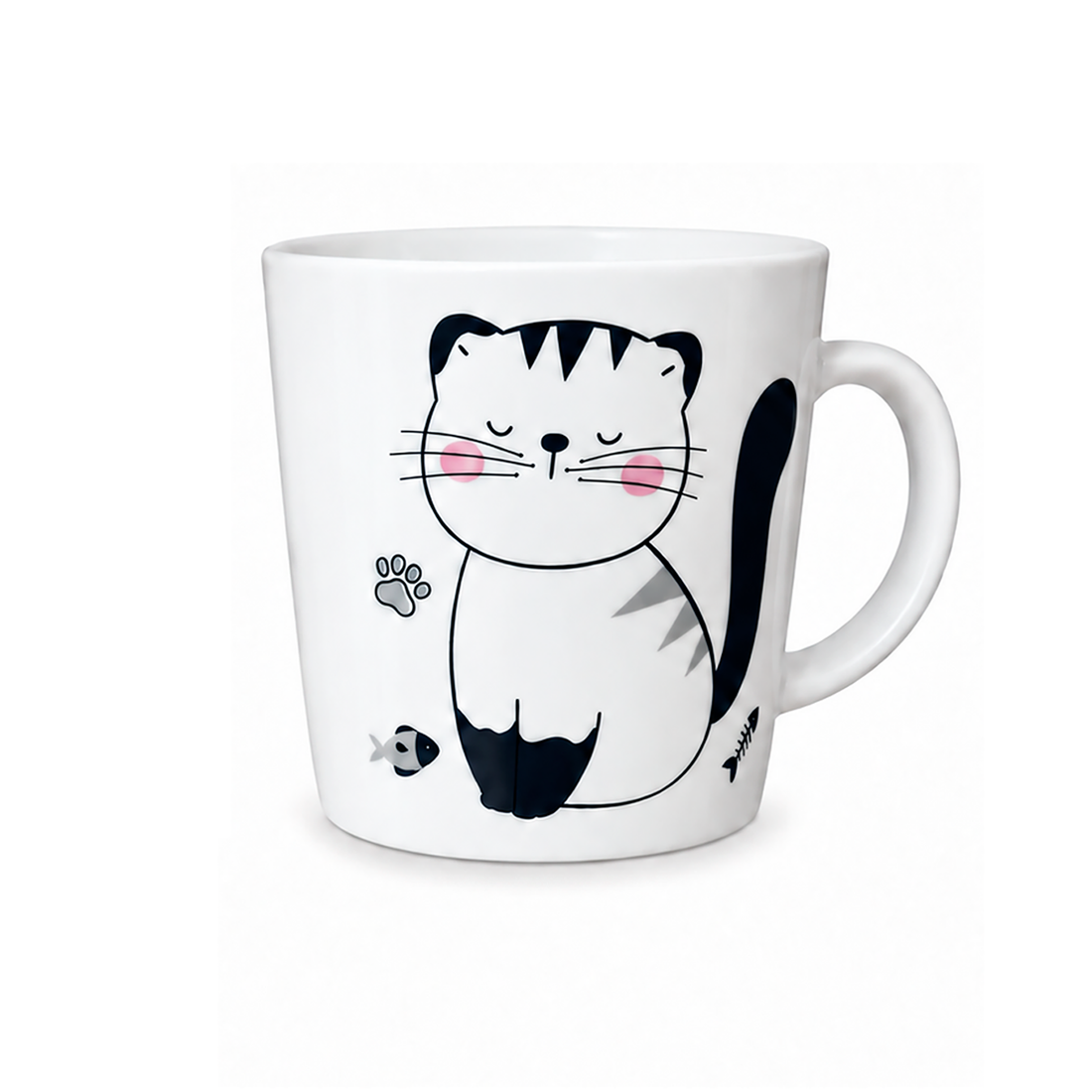 Taza Base Cute Kitty (Modelos Aleatorios)