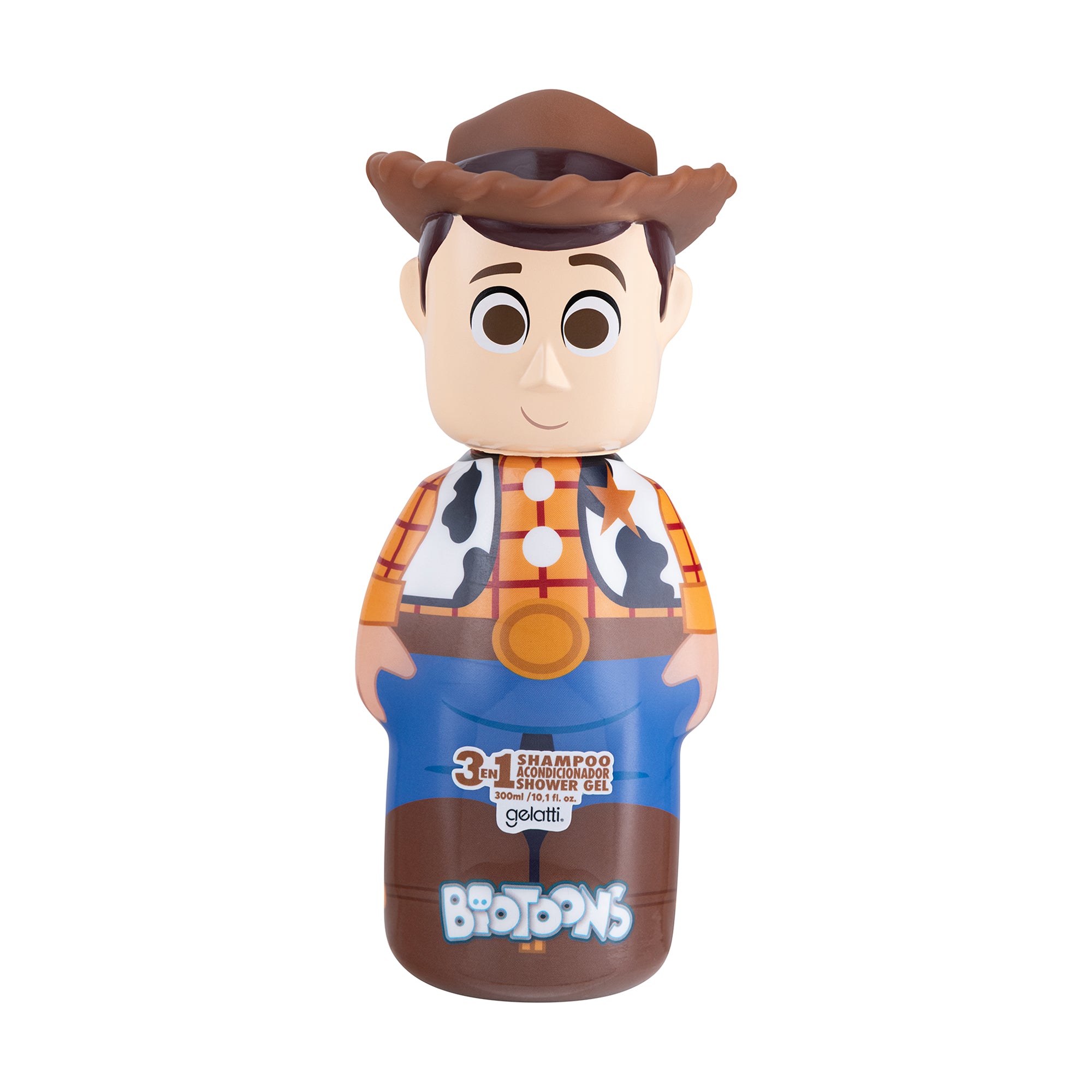 Shampoo 3en1 2D Biotoons Toy Story 300ml (Modelos Aleatorios)