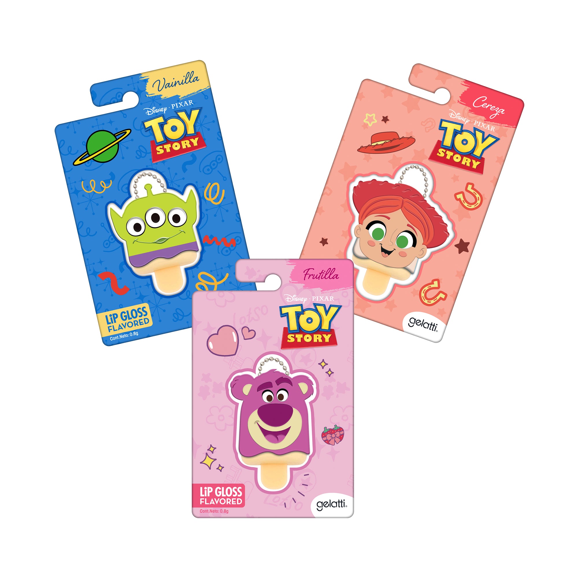 Lip Gloss Helado Toy Story (Modelos Aleatorios)