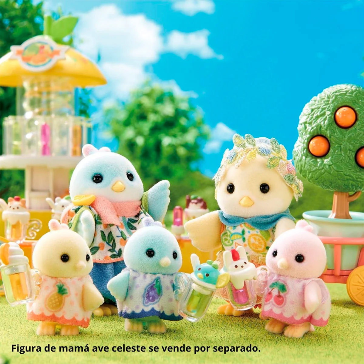Sylvanian Families Familia Pájaro Cítrico
