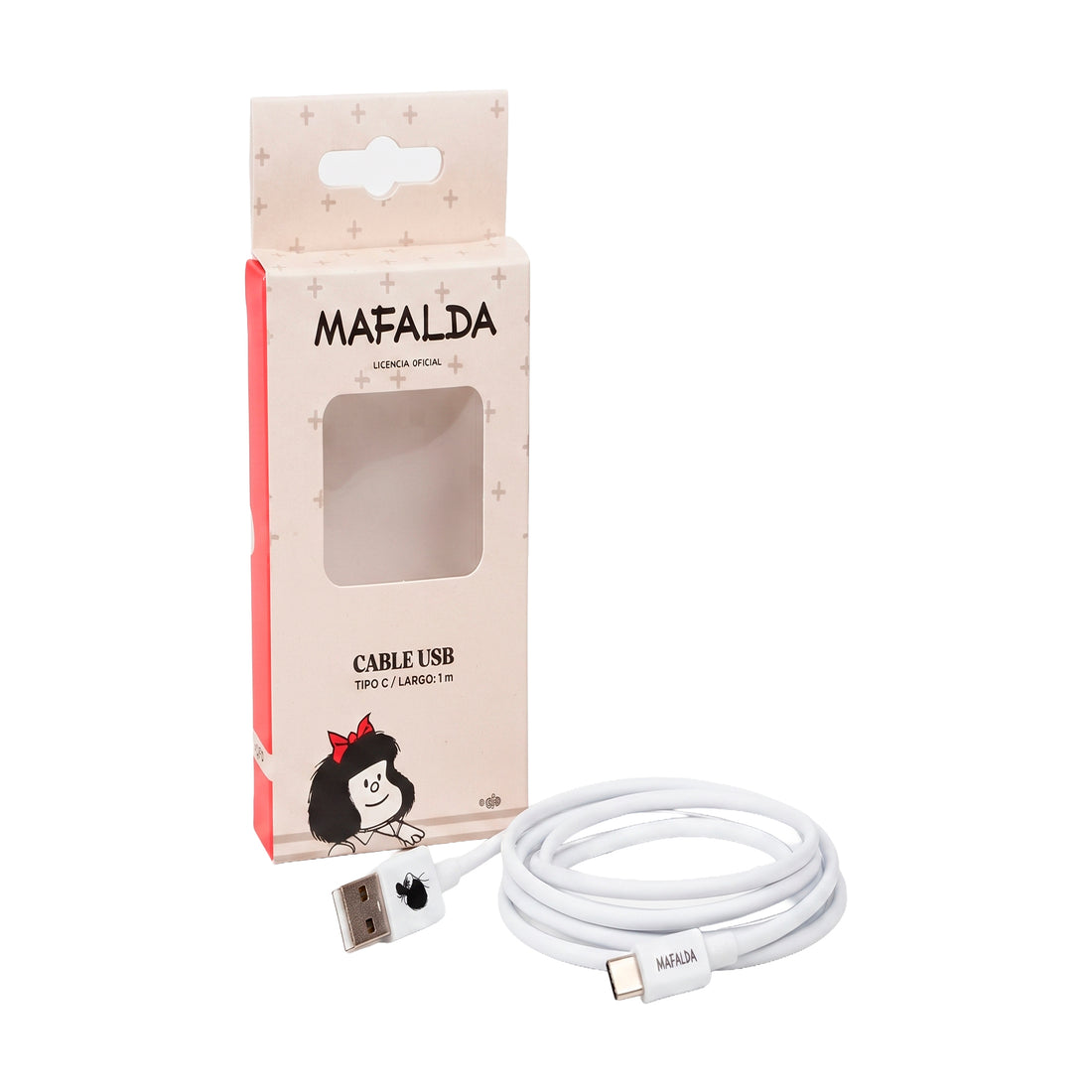 Cable Cargador Mafalda Tipo C