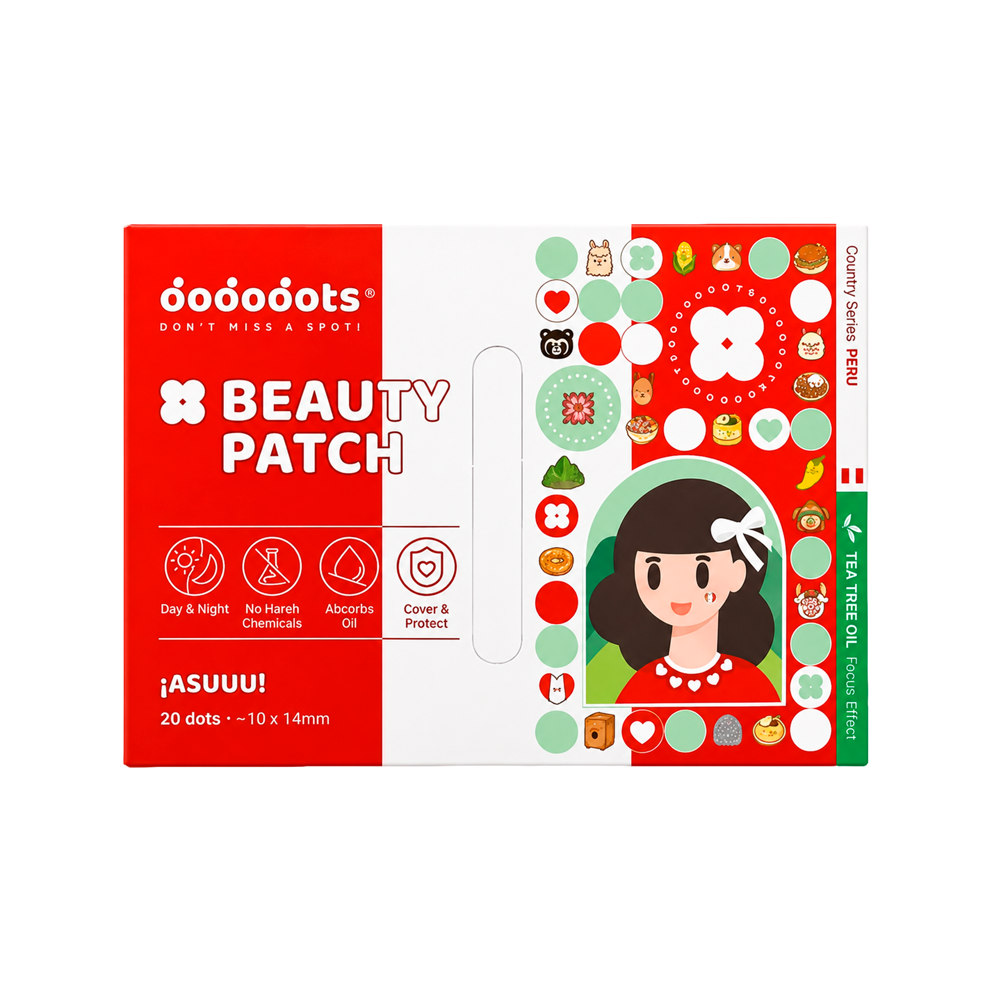 Dododots Beauty Patches Perú Series 2026 X20 Unidades