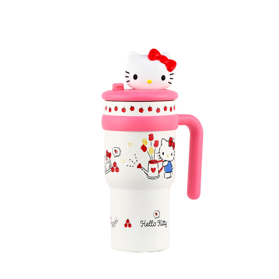 Tumbler de Acero Cabeza 3D Hello Kitty