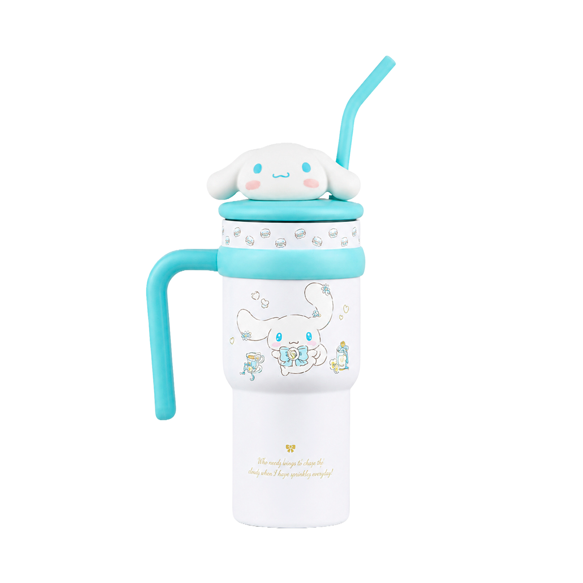 Tumbler de Acero Cabeza 3D Cinnamoroll