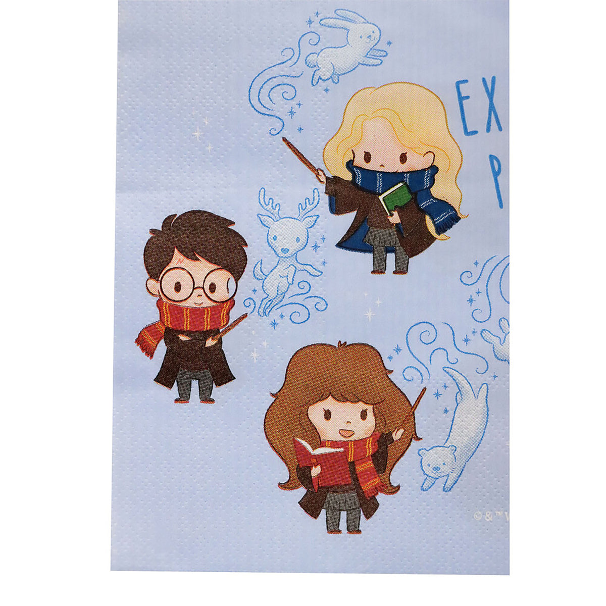 Servilletas x16unid Harry Potter Patronum