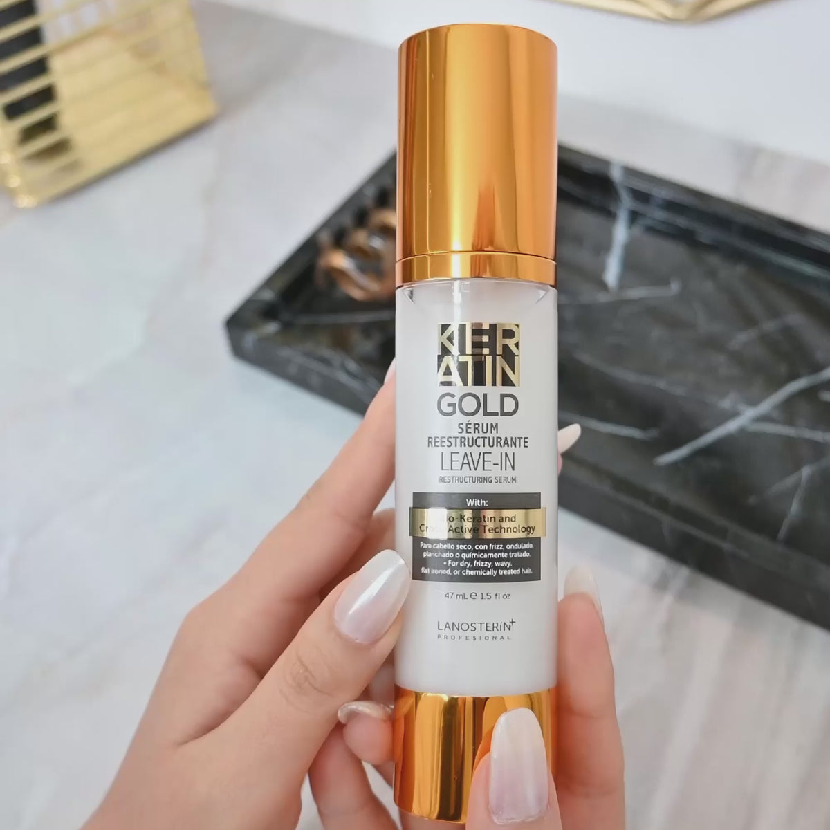Keratin Gold Serum Reestructurante 47 Ml