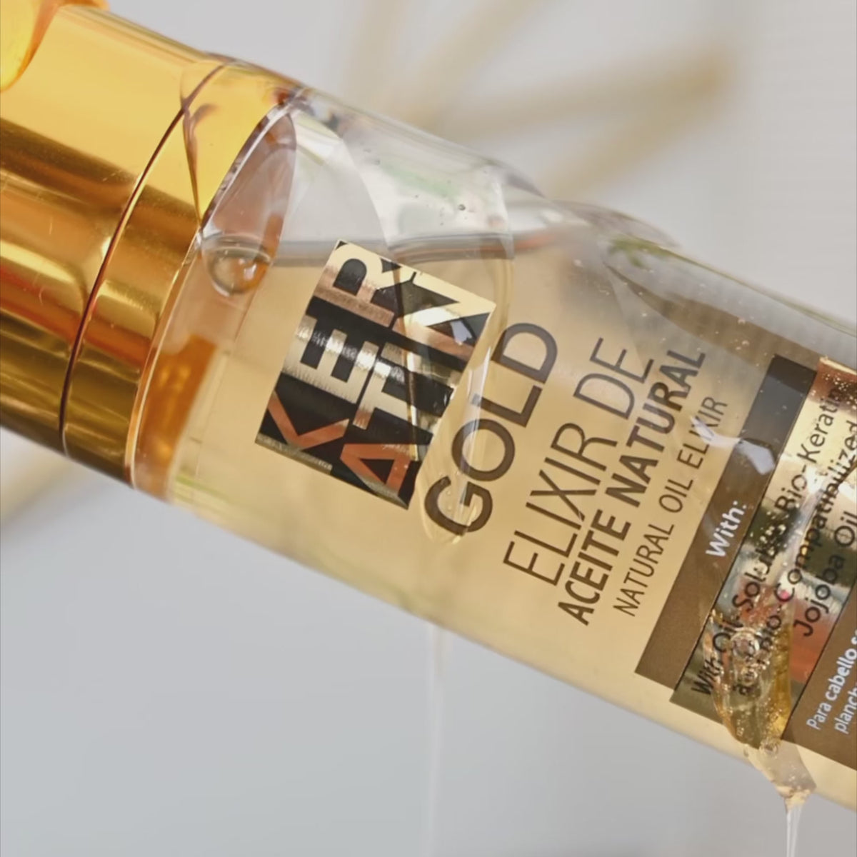 Keratin Gold Elixir de Aceite Natural 47 Ml