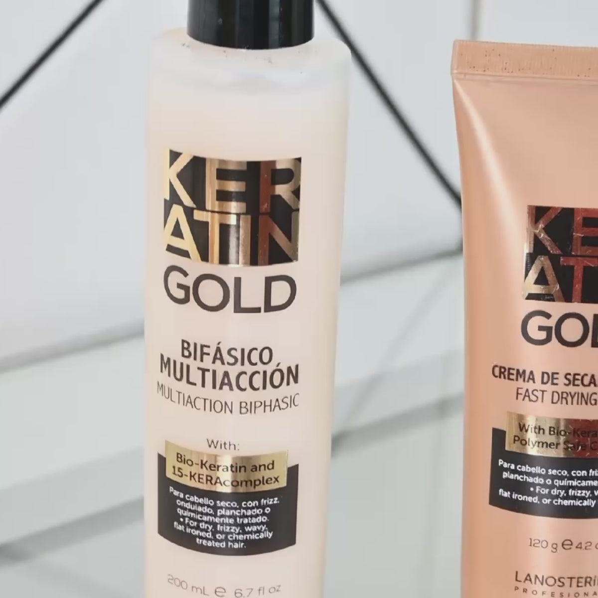 Keratin Gold Bifasico Mutilacción 200ml